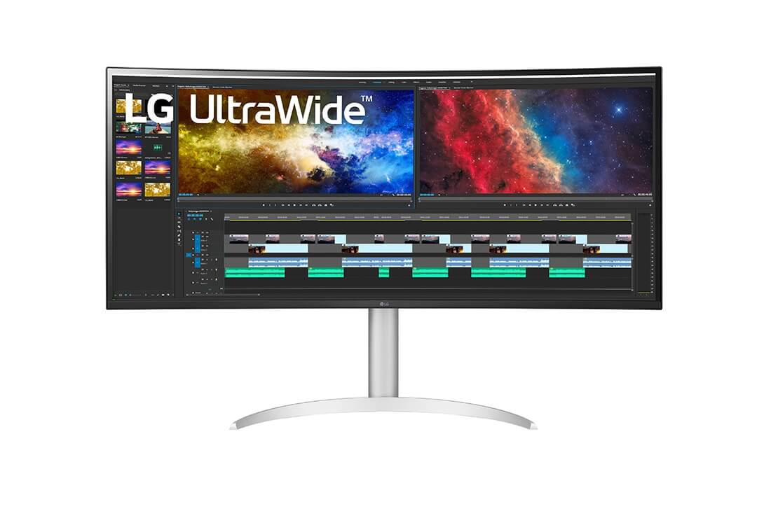 LG 38“ Curved UltraWide QHD IPS HDR Skjár m/USB Type-C