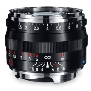 Zeiss C Sonnar T* 50mm f/1.5 ZM Black