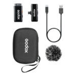 Godox WES2 þráðlaust hljóðnemakerfi fyrir USB-C