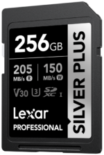 Lexar 256Gb SDXC Pro Silver Plus x1066