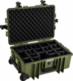 BW Outdoor Type 6700 Divider / Bronze green / Harðtaska á hjólum