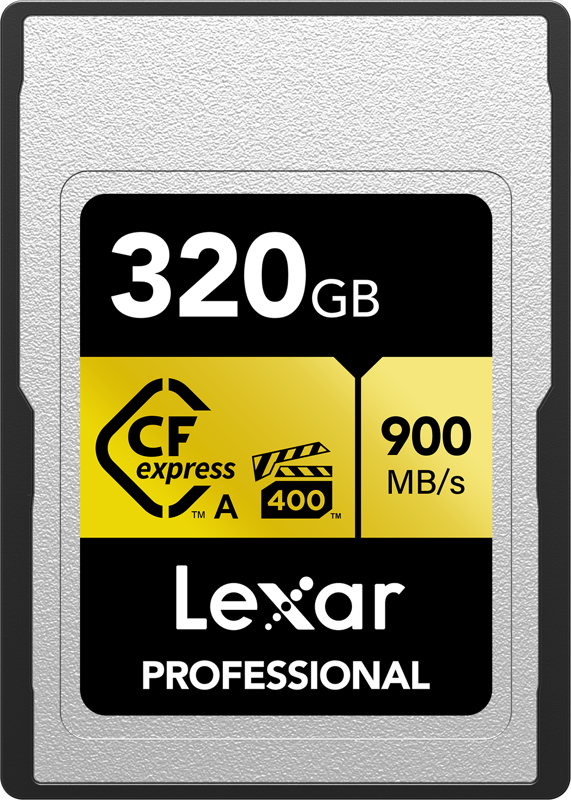 800q-01_121391 CFexpress Pro Gold R900/W800 320GB - Image 1
