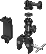 SmallRig 4373  Crab-Shaped Super Clamp Kit with Ballhead & Magic Arm