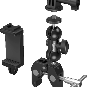 SmallRig 4373  Crab-Shaped Super Clamp Kit with Ballhead & Magic Arm