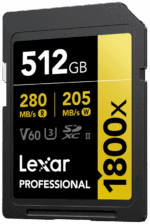 Lexar SDXC Pro 1800x  512GB - Image 2