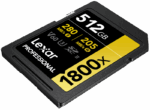 Lexar SDXC Pro 1800x  512GB - Image 4