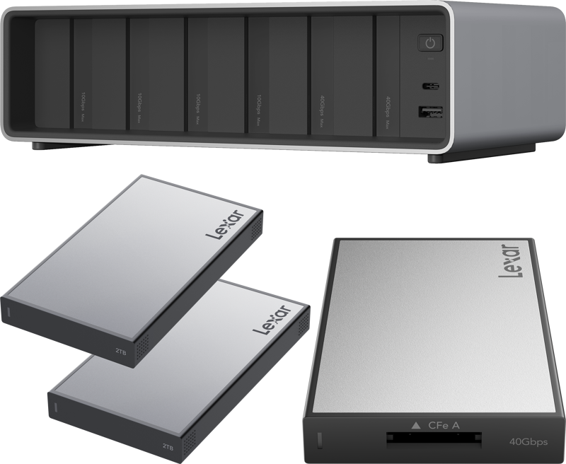 800q-01_134374-2 Lexar Workflow Pro - 2TB Kit - Image 1