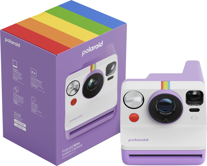 05_131021 Polaroid Now Gen 3 Purple - Image 1